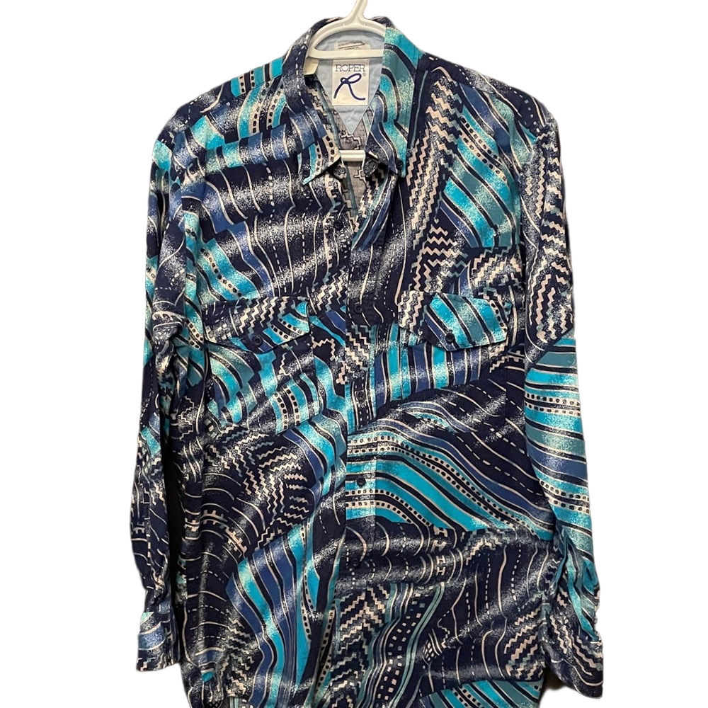 Women’s Vintage Roper Western Shirt Size Large